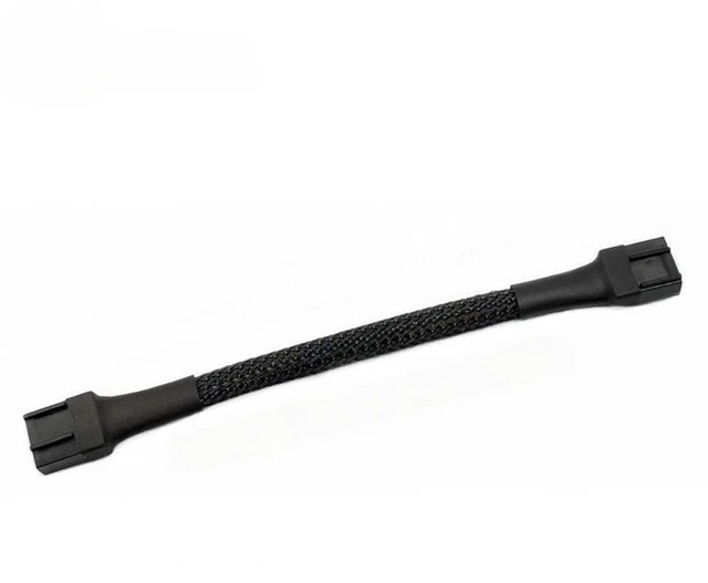 Main image of For 2PCS/ Lot 10cm 4Pin PWM Fan Female to Female PC Cooling Power Extension Cable