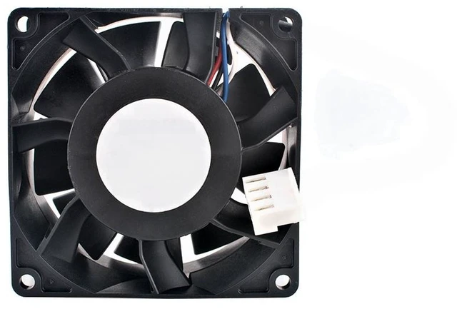 Main image of For (2Pcs) 80mm Dual Ball Bearing Cooling Fan 3115RL-04W-B96 80x80x38mm DC12V 3.00A for Server Chassis Power Supply