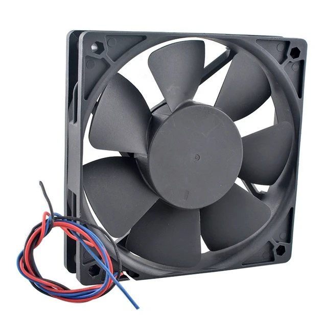 Main image of For 12cm/120mm P1225Y48BPLB5h-7 DC48V 0.28A 3-Pin Dual Ball Bearing Cooling Fan 120x120x25mm for Server Frequency Converter