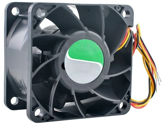 Main image of For VA225DC V35073-33 6cm 60mm Fan 60x60x38mm DC12V 1.1A 3lines Dual Ball Bearing High Speed Cooling Fan for Servers