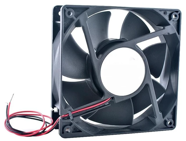 Main image of For AFB1212HHE 12cm 120mm Fan 120x120x38mm DC12V 0.70A 2900rpm Dual Ball Bearing Cooling Fan for Server Power Supply