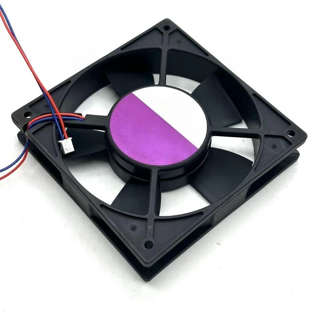Main image of For BP1202512H DC 12V 0.38A 120x120x25mm Server Cooling Fan 2-wire