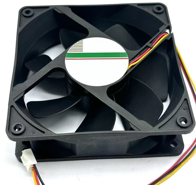 Main image of For MGT12024UB-R38 Server Cooling Fan DC 24V 1.30A 120x120x38mm 3-Wire