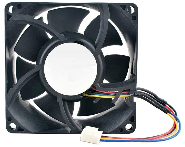Main image of For (2Pcs) H80E12BS1A7-07 80x80x38mm DC12V 1.76A 4Pin High Speed Cooling Fan for Server Charging Station