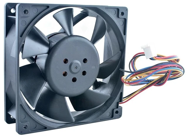 Main image of For AFC1248DE High-Speed Cooling Fan 12cm 120mm 120x120x38mm DC48V 1.64A 4-Pin Dual Ball Bearing for Server Cabinets