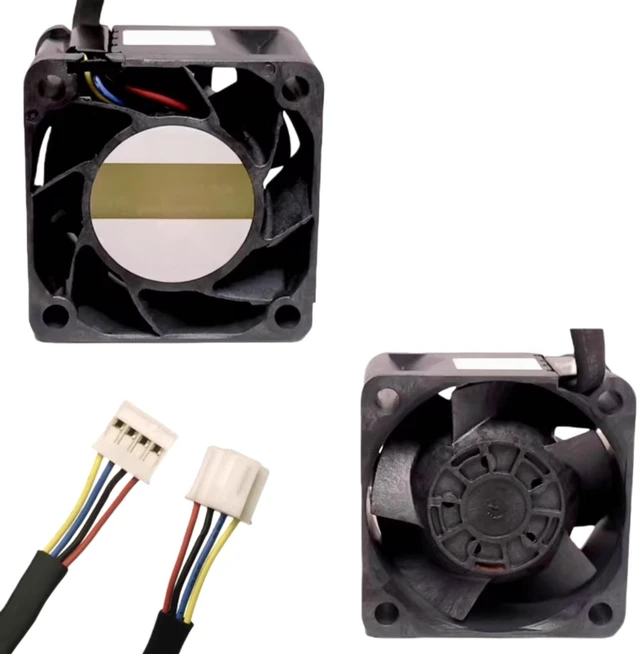 Main image of For 33000RPM RC Booster Fan DBPU0428B2U 40x40x28mm 12V 3.5A 42W Server Cooling Fan Dual Ball Bearing PWM Tacho for 1U PSU Network