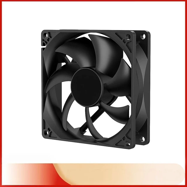 Main image of For 92MM Fan 12V 3-pin 1300PRM Low Noise Cooling Fan 9cm High Air Volume Hydraulic Bearing Air-Cooler Computer Case Fan