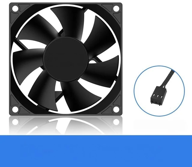 Main image of For 8CM Silent PC Case Fan 12V Small 3Pin Hydraulic Bearings 2200rpm for Computer Chassic Radiator Mute Cooling Ventilador