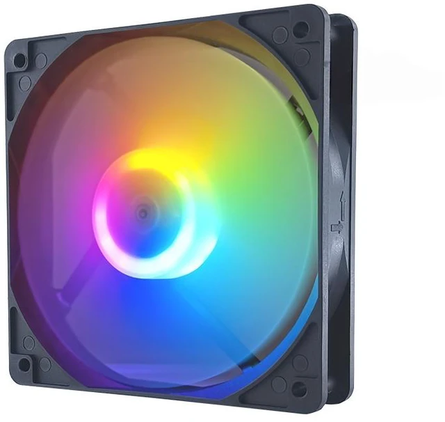 Main image of For Festival Promotion 120mm PC Fan Rainbow RGB High Cooling Performance Quiet Gaming Computer Case Fan 2026 Arrival Cooler For