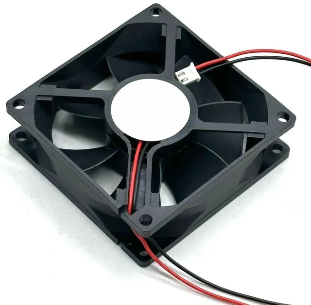 Main image of For DA08025B24UA DC 24V 0.40A 80x80x25mm 2-Wire Server Cooling Fan