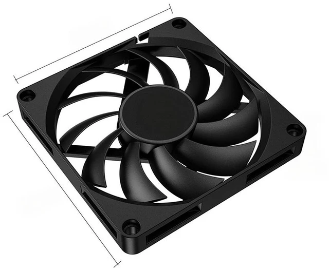 Main image of For NO-8010-PWM 80MM PC Fan 800-3000RPM Intelligent Temperature Control Cooling Fan