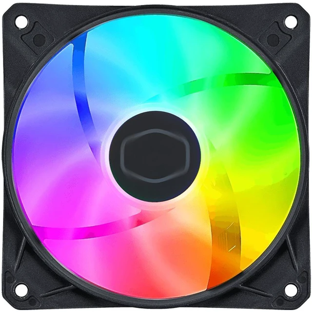Main image of For CF120 ARGB Case Fan 5V 3PIN Rifle Bearing 120mm Quiet Black Addressable RGB CPU Cooling Fan