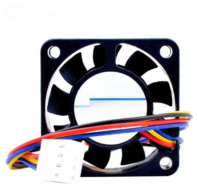 Main image of For ANCHAOPU 4cm 40mm Fan 40x40x10mm DC5V 0.10A 4 Lines 4Pin PWM Speed Control Cooling Fan for Raspberry Pi in Mini Case