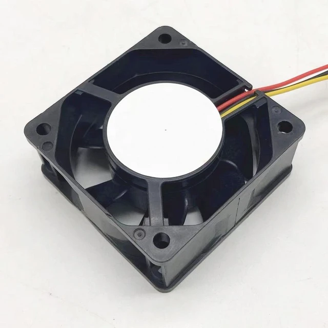Main image of For 109R0612H4D22 DC 12V 0.11A 60x60x25mm 3-Wire Server Cooling Fan