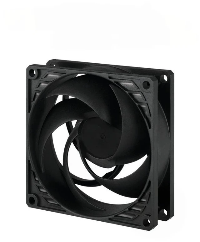 Main image of For P8 PWM PST Black 80 mm Case Fan,PWM Sharing Technology (PST),Pressure-Optimised,Quiet Motor,Fan Speed: 200-3000 RPM