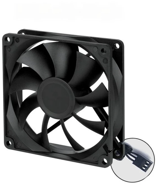 Main image of For F9 - PC Fan, 92mm Standard Case Fan, Quiet Motor, Computer, Push- or Pull Configuration, Fan Speed: 1800 RPM