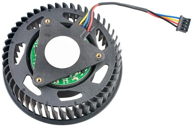Main image of For (2Pcs) BASA0725R2U 4-Pin Graphics Card Cooling Fan DC12V 1.20A Compatible with HD5850 6870 6950 6970