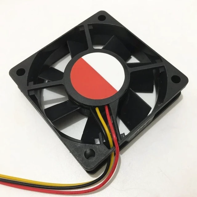 Main image of For D0615A-12M DC 12V 0.15A 60x60x15mm 3-Wire Server Cooling Fan