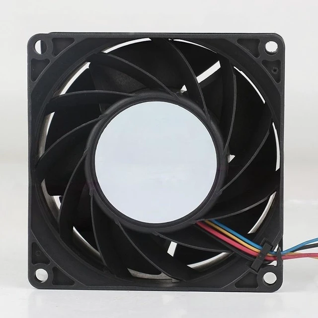 Main image of For 3.50A 12V Ball server High speed PWM 8038 80X80X38MM Temperature control Cooling fan PFR0812HE-02