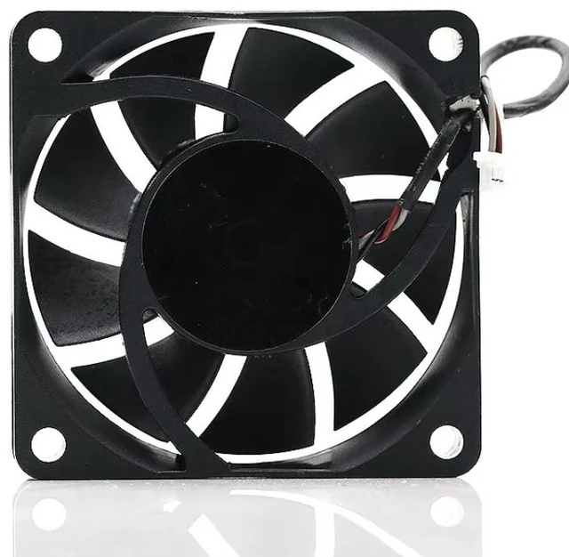 Main image of For Ms614 MH680 W1070 AD0612LX-H93 Server Cooling Fan DC 12V 0.13A 60x60x13mm 3-Wire