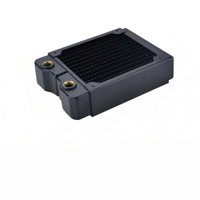 Main image of For Industrial Laser Equipment Copper Water Cooling Radiator 40mm Thick High Efficiency Heat Dissipation OC-CRD12