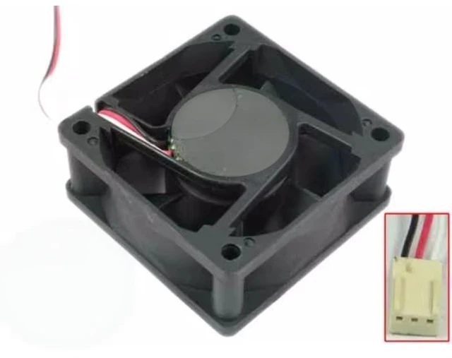 Main image of For TOP MOTOR DF1206SL DC 12V 0.20A 60x60x20mm 3-Wire Server Square Fan