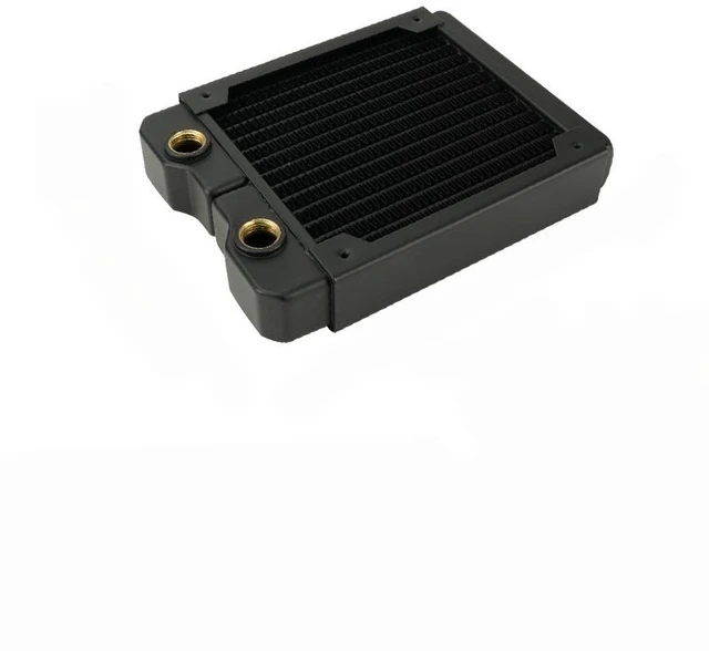 Main image of For Copper PC Water Cooling Radiator 120mm G1/4 Thread Copper Fins Heat Sink 29mm Thick DIY Computer Liquid Cooling