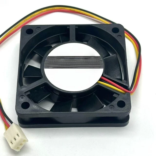Main image of For 109P0612H737 DC 12V 0.09A 60x60x15mm 3-Wire Server Cooling Fan