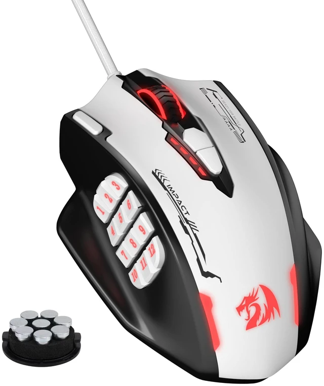 Main image of M908 Wired RGB MMO Gaming Mouse 24000 DPI Remapping Keys | Stable Lag-Free Connection, Redefine Keybinding Macro, Vibing Backlight, Ergonomic Grip Body Comfort