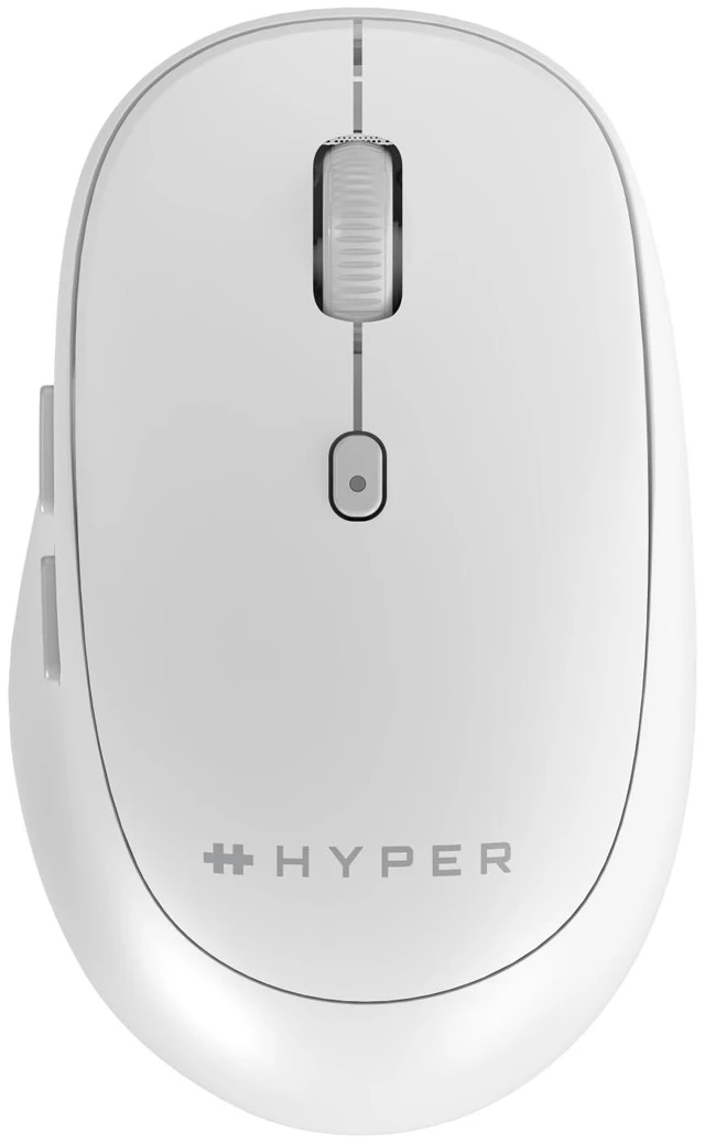 Main image of Hyperspace Wireless Mouse Bluetooth 5.0 Ergonomic Wireless Mouse w/Adjustable Sensitivity, Fast Switching, Compatible w/MacOS, Windows, Chrome OS Pair Up to 3 Devices