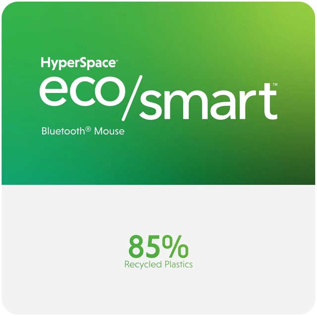 Alt view image 6 of 7 - Hyperspace Wireless Mouse Bluetooth 5.0 Ergonomic Wireless Mouse w/Adjustable Sensitivity, Fast Switching, Compatible w/MacOS, Windows, Chrome OS Pair Up to 3 Devices