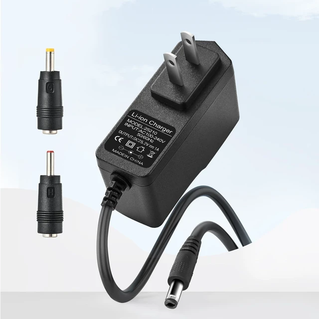 Main image of 24V-25.2V Massage Gun Charger for Taotronics,Hypervolt, Opove, Toloco, Legiral, Bobbito, Deep Tissue Percussion Massage Guns Power Supply Cable (1.5m/5FT)