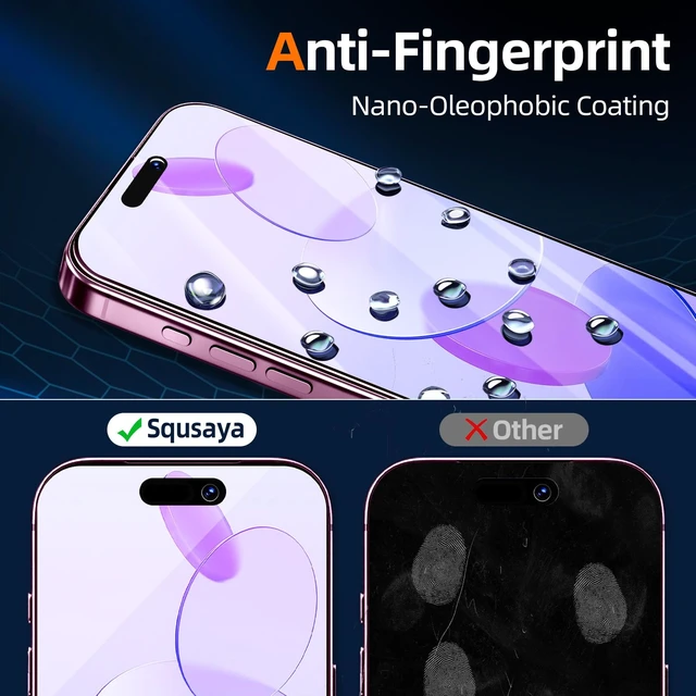 Alt view image 4 of 7 - 2 Pack for iPhone 18 Pro Max Screen Protector Tempered Glass | Ultra Resistant, 9H+Hardness, Scratch Resistant, No Bubbles, Case Friendly, HD Clear