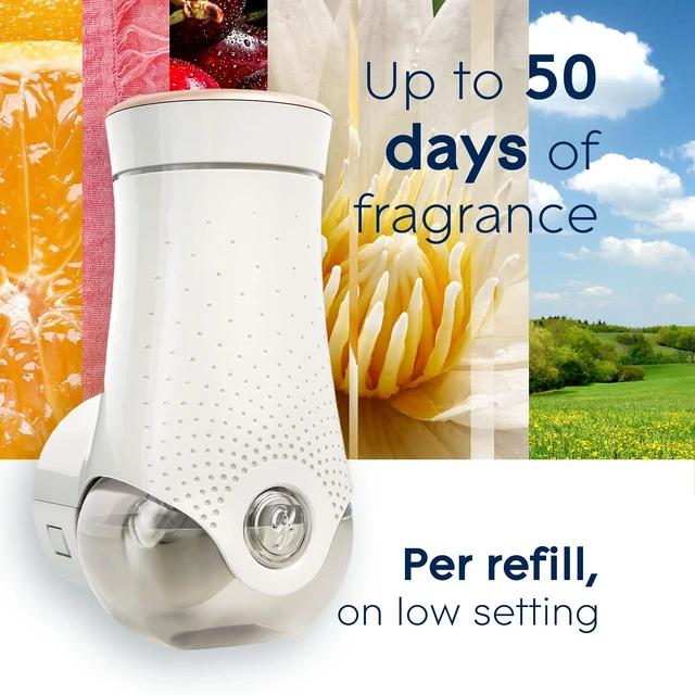 Alt view image 7 of 7 - PlugIns Air Freshener Warmer, Scented and Essential Oils for Home and Bathroom, Up to 70 Days on Low Setting, 2 Count (Pack of 2)