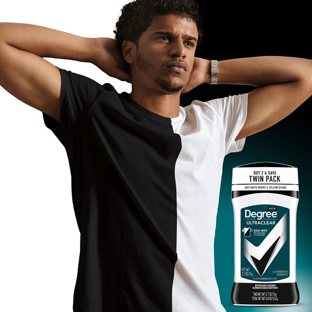 Alt view image 5 of 7 - Men UltraClear Antiperspirant Deodorant, 2 Count, 2.7 oz | For long days, provides 72-hour sweat and odor protection with MotionSense Technology.