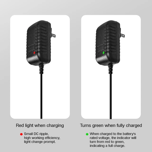 Alt view image 3 of 6 - 25.2V-1A AC/DC Massage Gun Power Adapter, Suitable for FITPULSE, Chirogun, DARKIRON, Kamu Massage Guns, etc. 25.2V Electric Massage Gun Power Battery Charger