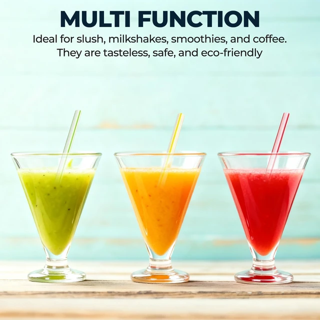 Alt view image 6 of 7 - 1000 Coffee Stirrers Stir Sticks - 5" Cocktail Straws Drink Stirrer - Striped Assorted Colors Swizzle Barware Whiskey Short Plastic Disposable Stirring Straw, Cocktails Coffee Bar Accessories Supplies
