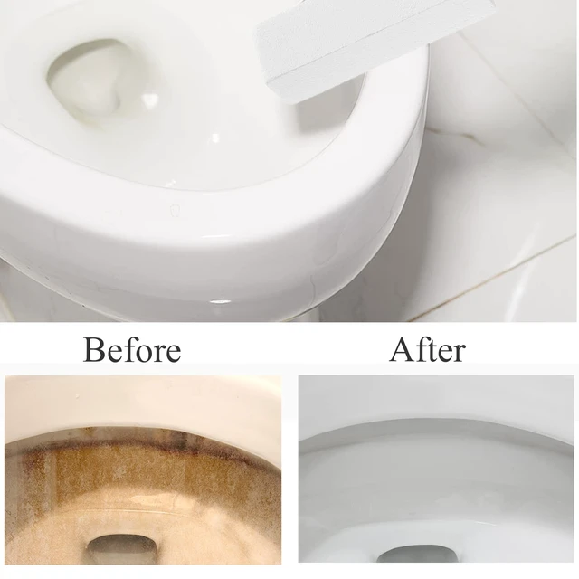 Alt view image 6 of 7 - 3 Pack Pumice Stone for Toilet Bowl Cleaning with Handle, Scouring Stick Remove Toilet Bowl Hard Water Rings, Calcium Buildup and Rust for Cleaning Toilet, Bathroom, Kitchen Sink, Grill (White)