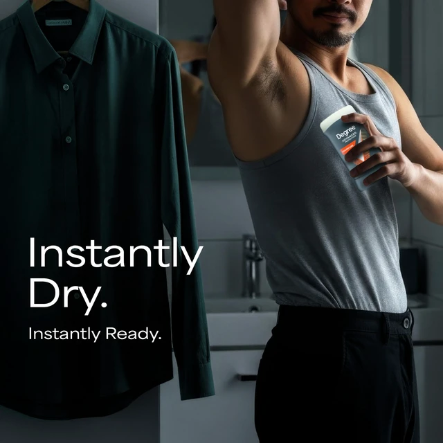 Alt view image 5 of 7 - Men Advanced Antiperspirant Deodorant, Adventure, 2-Pack, 2.7 oz | For everyday use, provides 72-hour sweat and odor protection with MotionSense Technology.