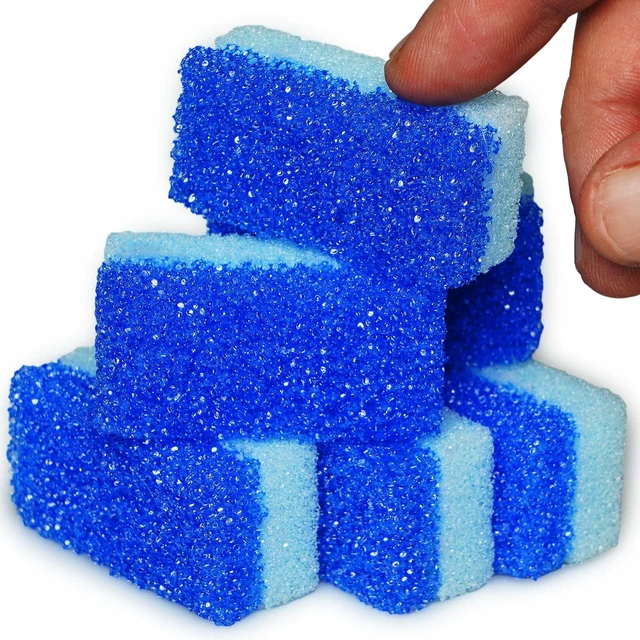 Main image of Mini Foot Pumice Stone, Travel Sized Foot Exfoliator Stone, Disposable Pumice Stone for Feet Callus Remover, Foot Scrubber Stone, Natural Foot Scraper (Pack of 6)