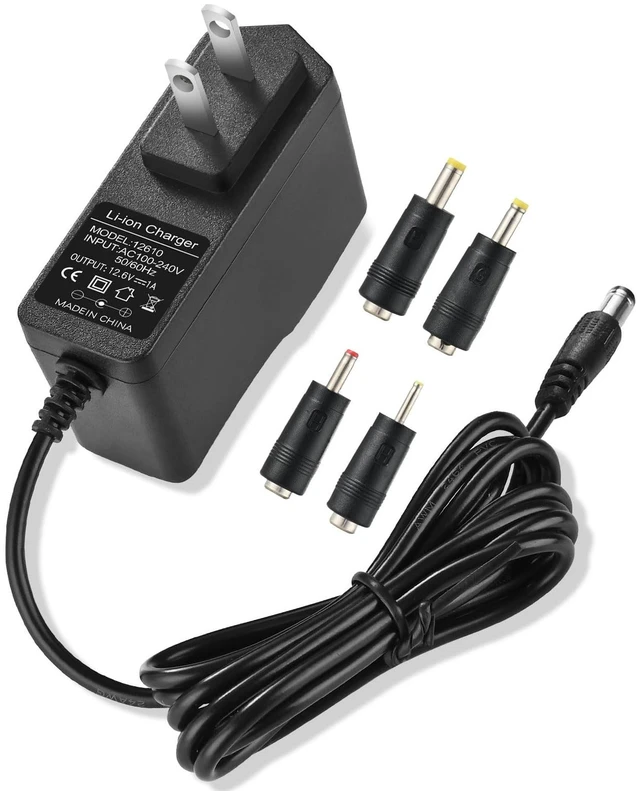 Main image of Massage Gun Charger 12v ~ 12.6v 1A Charger for 12.6v Massage Gun Power Cord 12V Switch Power Supply