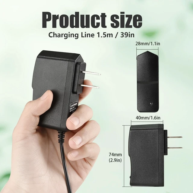 Alt view image 7 of 7 - Massage Gun Charger 12v ~ 12.6v 1A Charger for 12.6v Massage Gun Power Cord 12V Switch Power Supply