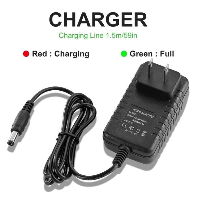 Alt view image 5 of 6 - 27V Massage Gun Charger for Sharper Image Power Percussion Deep Tissue Massager, AC Power Cord Adapter Compatible with Sharper Image1011666 1012667 1013002 1013983 1013985 2437599