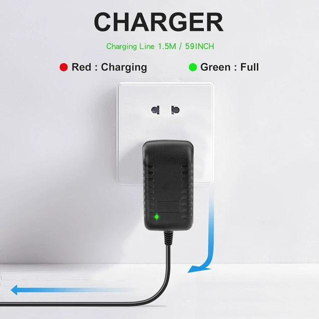 Alt view image 4 of 6 - 27V Massage Gun Charger for Sharper Image Power Percussion Deep Tissue Massager, AC Power Cord Adapter Compatible with Sharper Image1011666 1012667 1013002 1013983 1013985 2437599