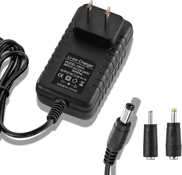 Main image of Massage Gun Charger 12v ~ 12.6v 1.0A Charger for 12.6v (Universal 12V) Massage Gun Power Cord Switch Power Supply