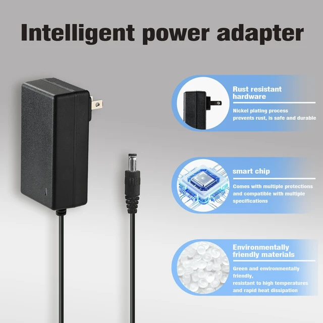 Alt view image 4 of 5 - 12.6V 1A / AC Massage Gun Charger for CholasHeadotHoee Kelices ZangymZongymCholas tyiaus Evertone toloco 12.6 Volt Charger for Massage GunPower Adapter for Massage Device