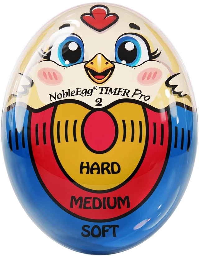 Main image of Egg Timer Pro2 Boiling Soft Medium Hard Eggs Kitchen Gadget Tricolor Certified