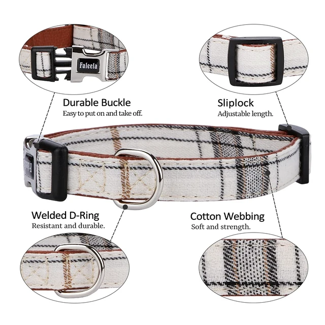 Alt view image 2 of 6 - Soft &Comfy Bowtie Dog Collar,Detachable and Adjustable Bow Tie Collar,for Small Medium Large Pet (S, Beige)