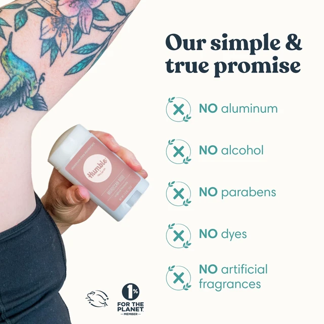 Alt view image 5 of 7 - Aluminum-Free Deodorant, Moroccan Rose - 1 Pack | Fresh & Natural Deodorant Stick with Essential Oils, Long-Lasting Odor Control, Cruelty-Free, Men & Women