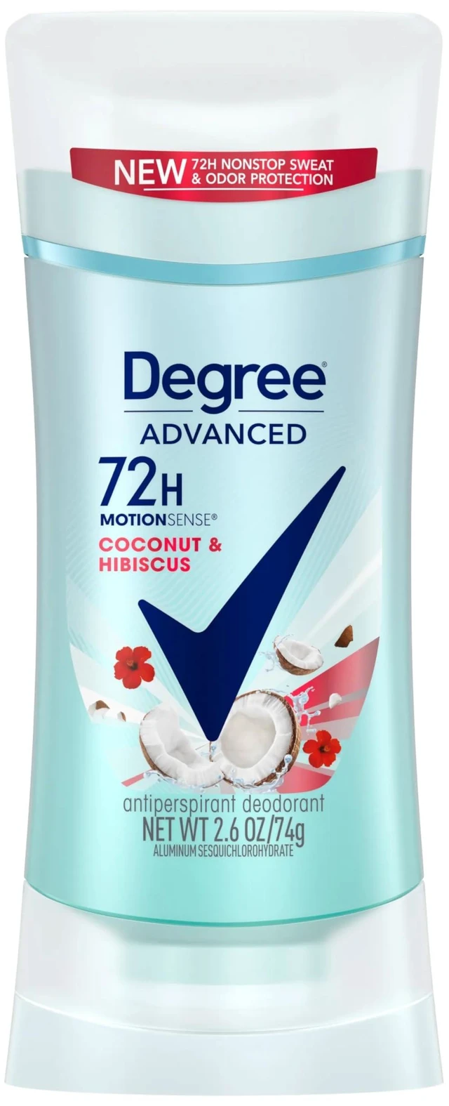 Main image of Antiperspirant Deodorant Coconut & Hibiscus, 2.6 Ounce